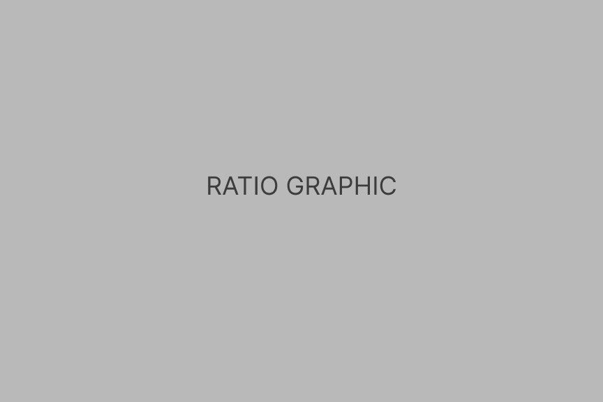 A plain grey background with the words RATIO GRAPHIC centered in black, simple font.